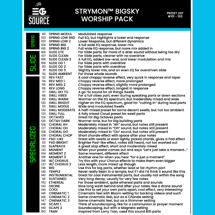 TimeSky Worship Bundle — EGSource